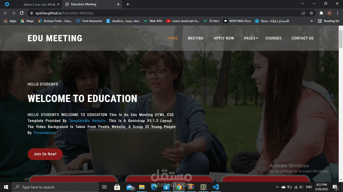 Education WebSite