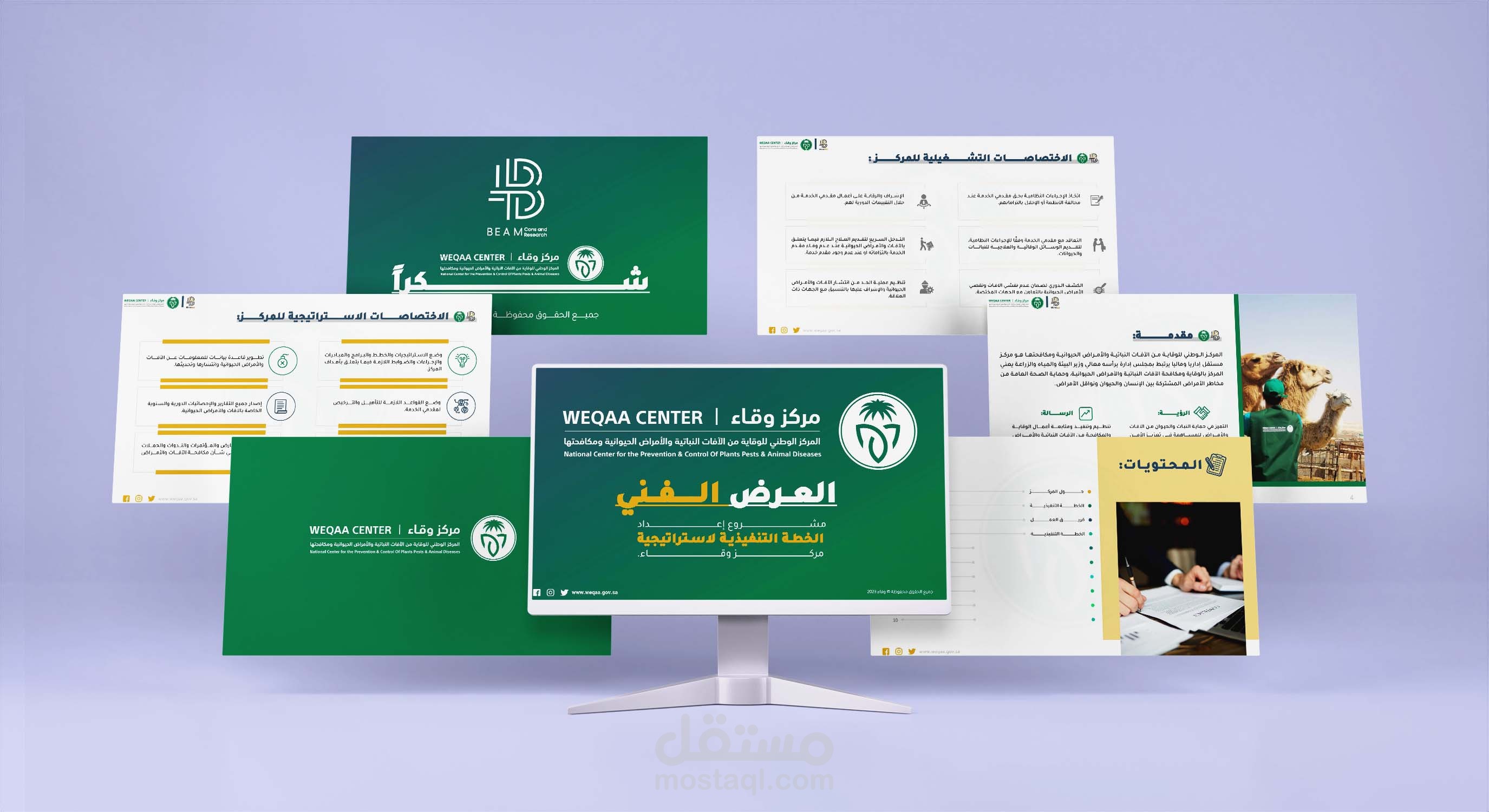 تصميم عرض فني ومالي