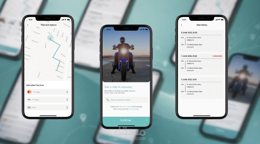 Bike Booking App – تطبيق حجز الدراجات