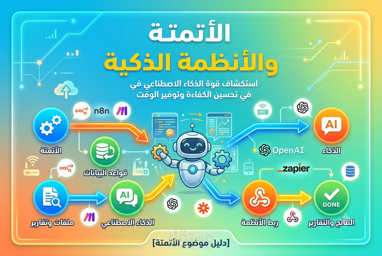 هندسة وبناء أنظمة الأتمتة الذكية وتدفق البيانات عبر Python و n8n