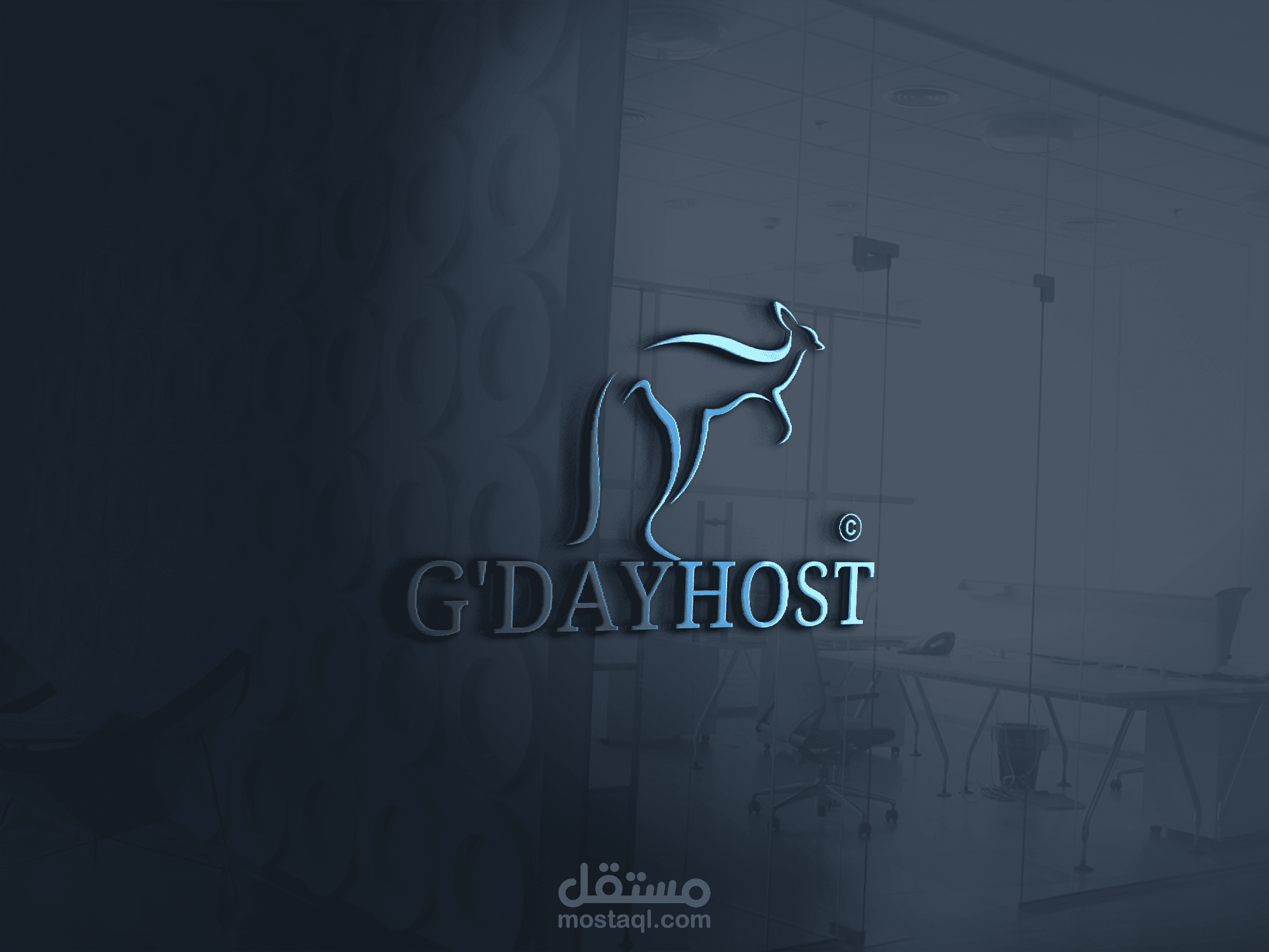 شعار لشركة استرالية للحيوانات