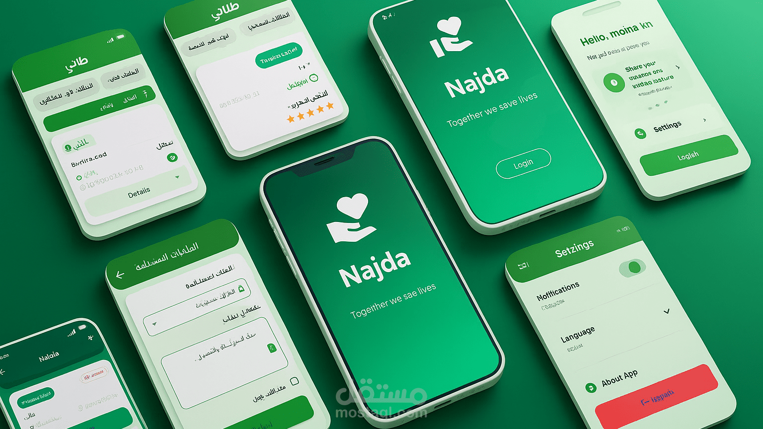 Najdah app