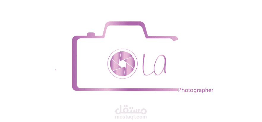 هوية بصرية  للمصورة علا بسام