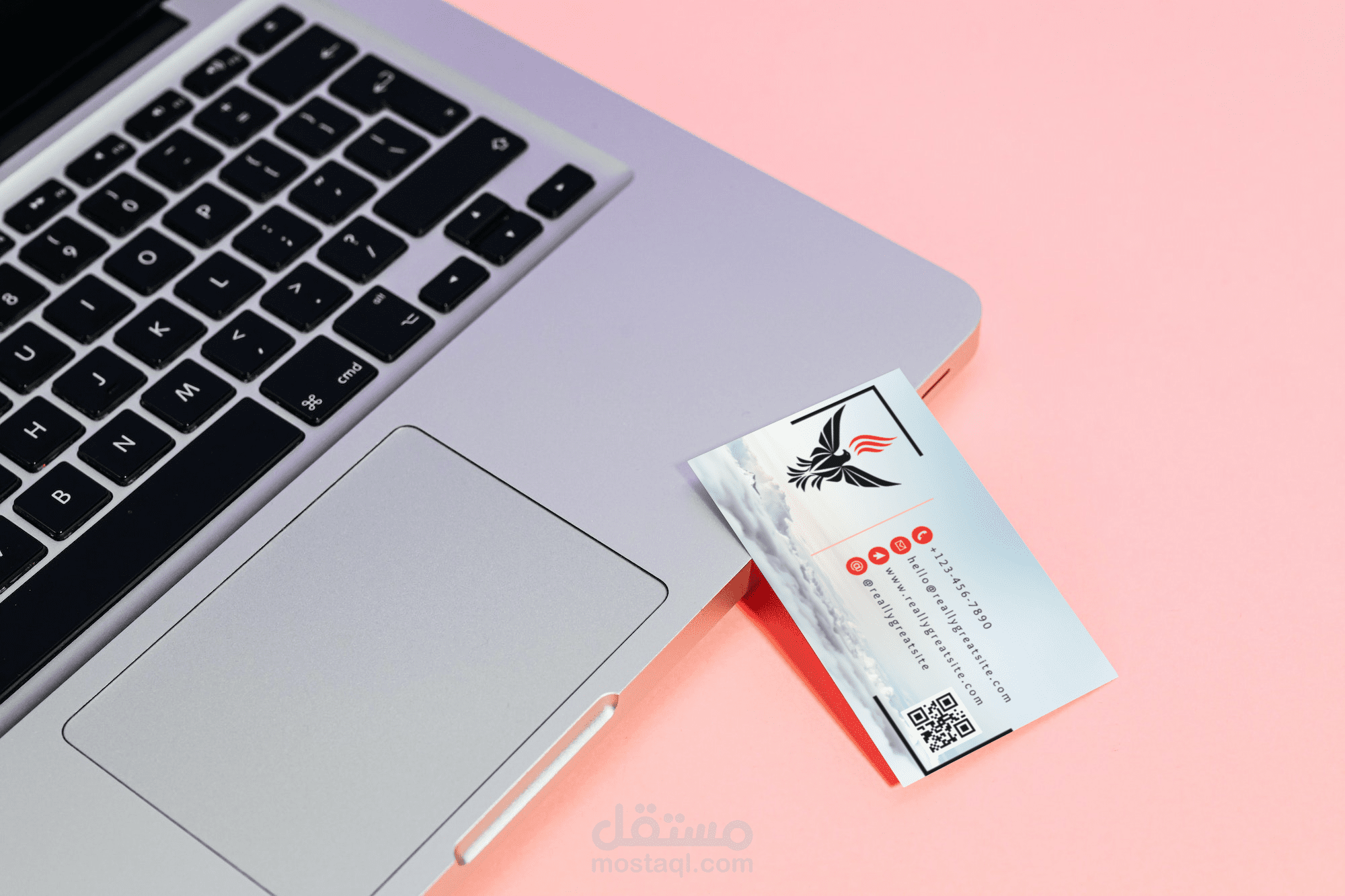 تصميم بطاقة عمل بزنس كارد( Business card)