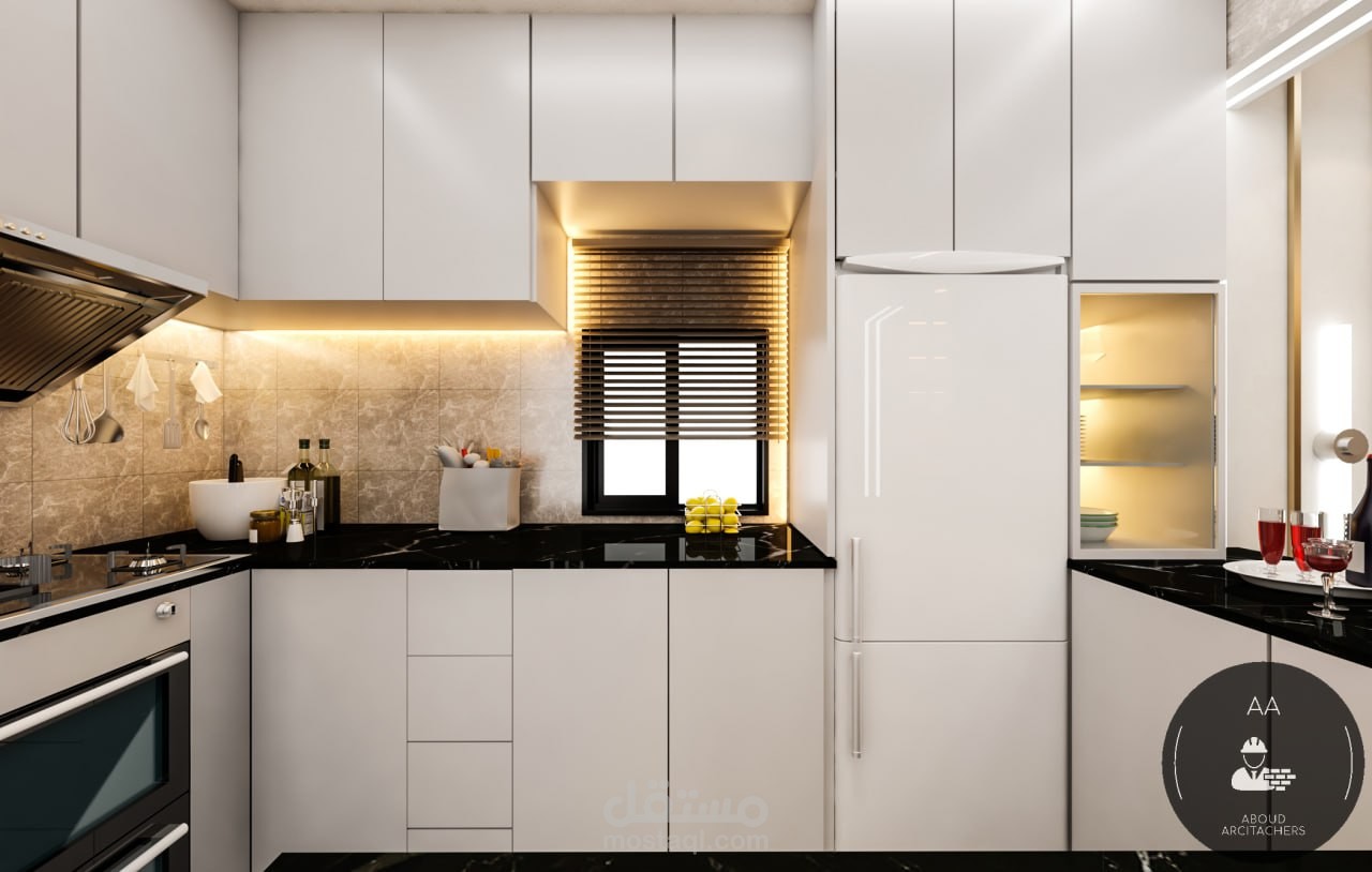 تصميم داخلي لمطبخ