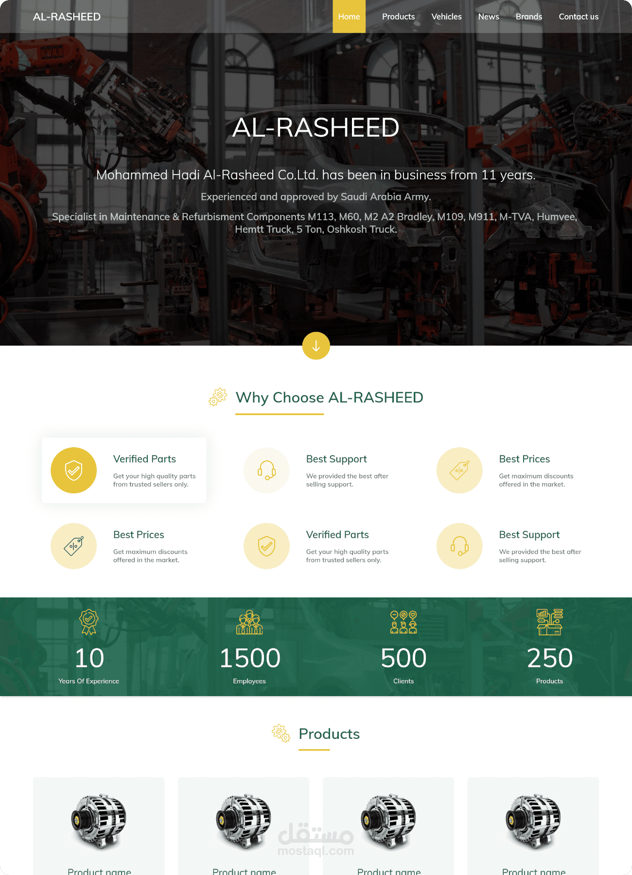 Al - Rasheed Website