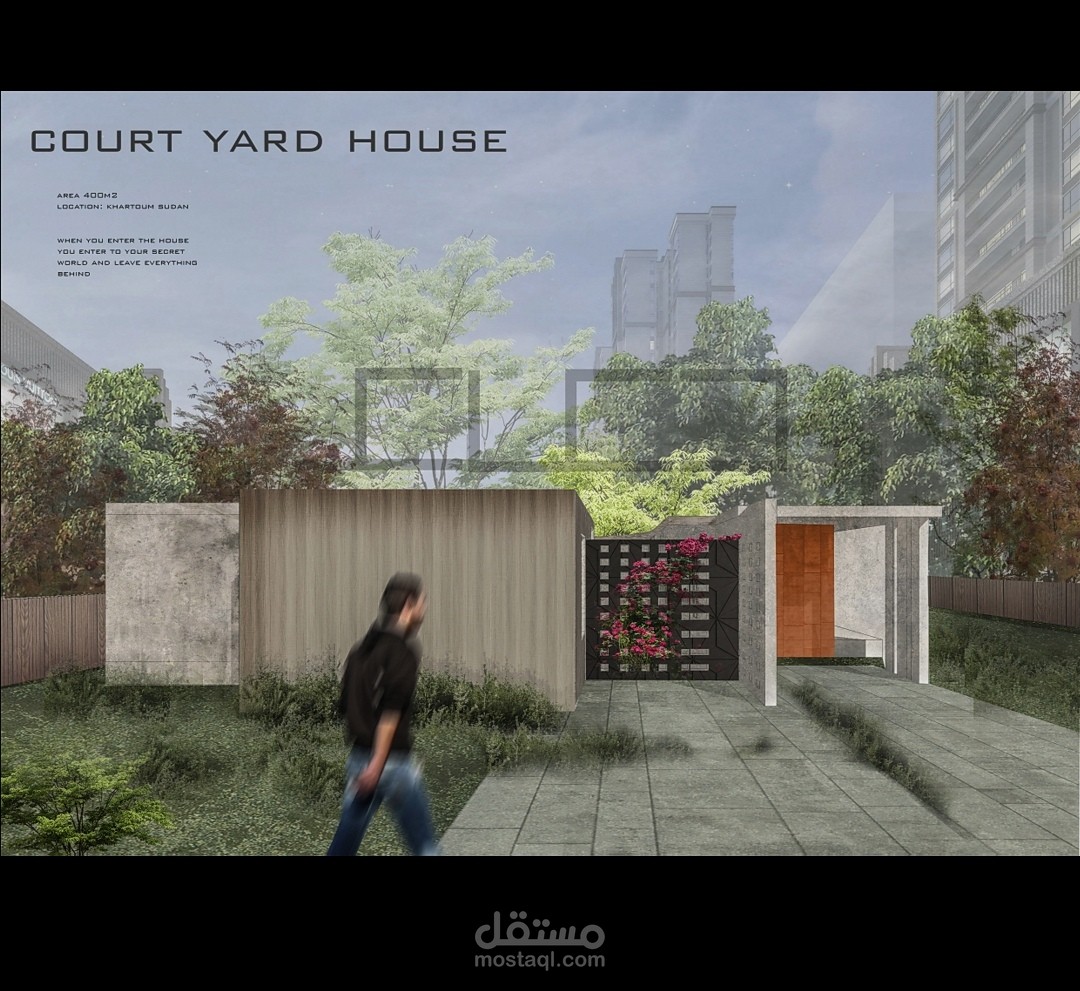 Court yard house