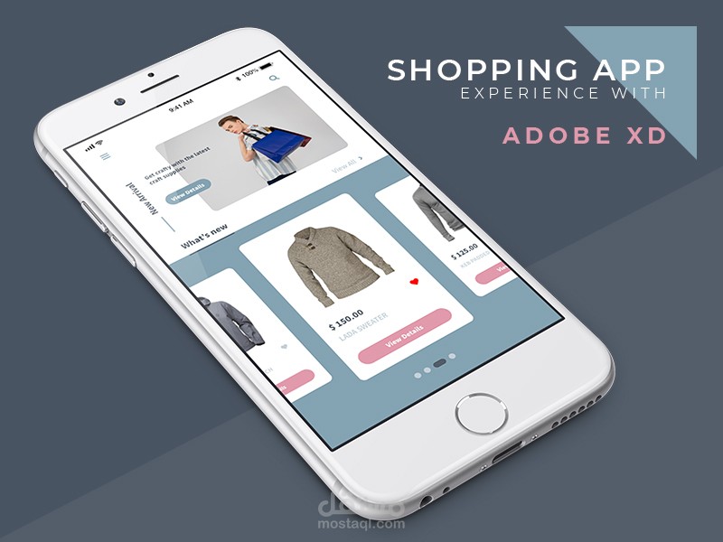 Shopping App | Experience With Adobe XD