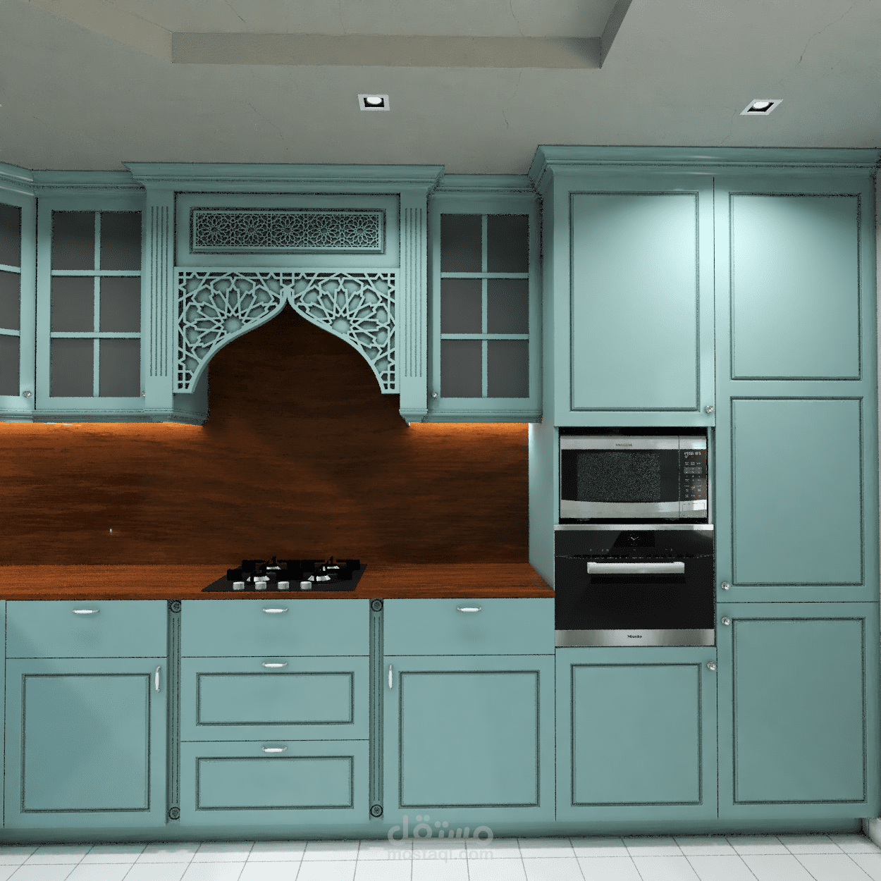 تصميم مطبخ كلاسيكي