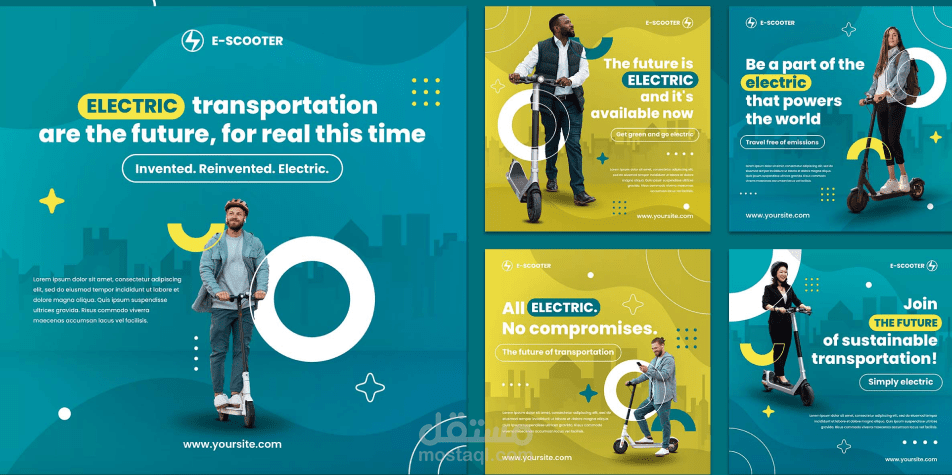 عروض تقديمية انفوجرافيك باوربوينت Powerpoint