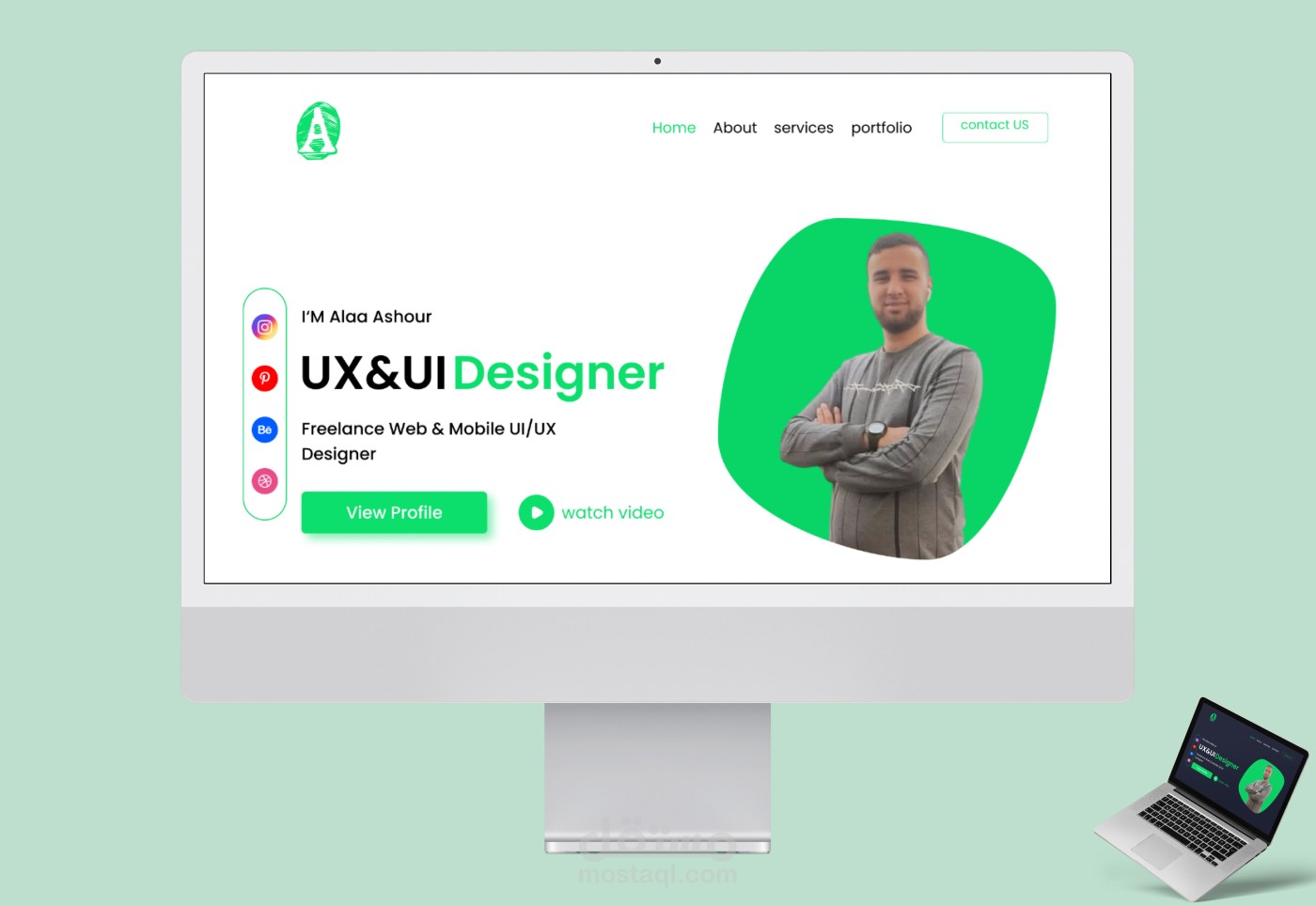 Landing page