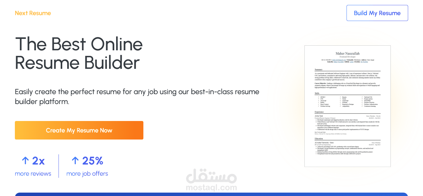 Next Resume