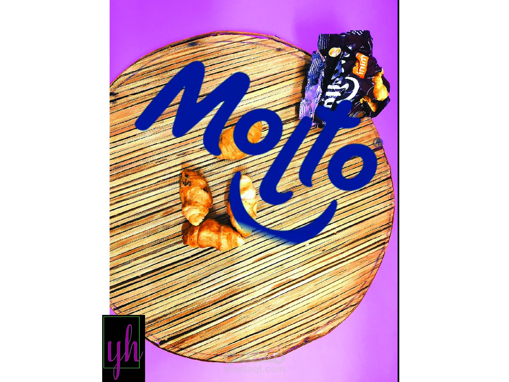 تصميم اعلان غير رسمي ل شركه molto