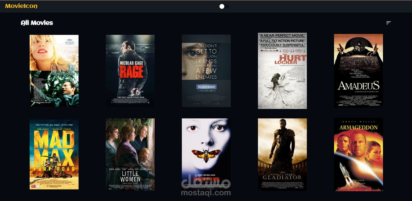 movie-icon  react & sanity