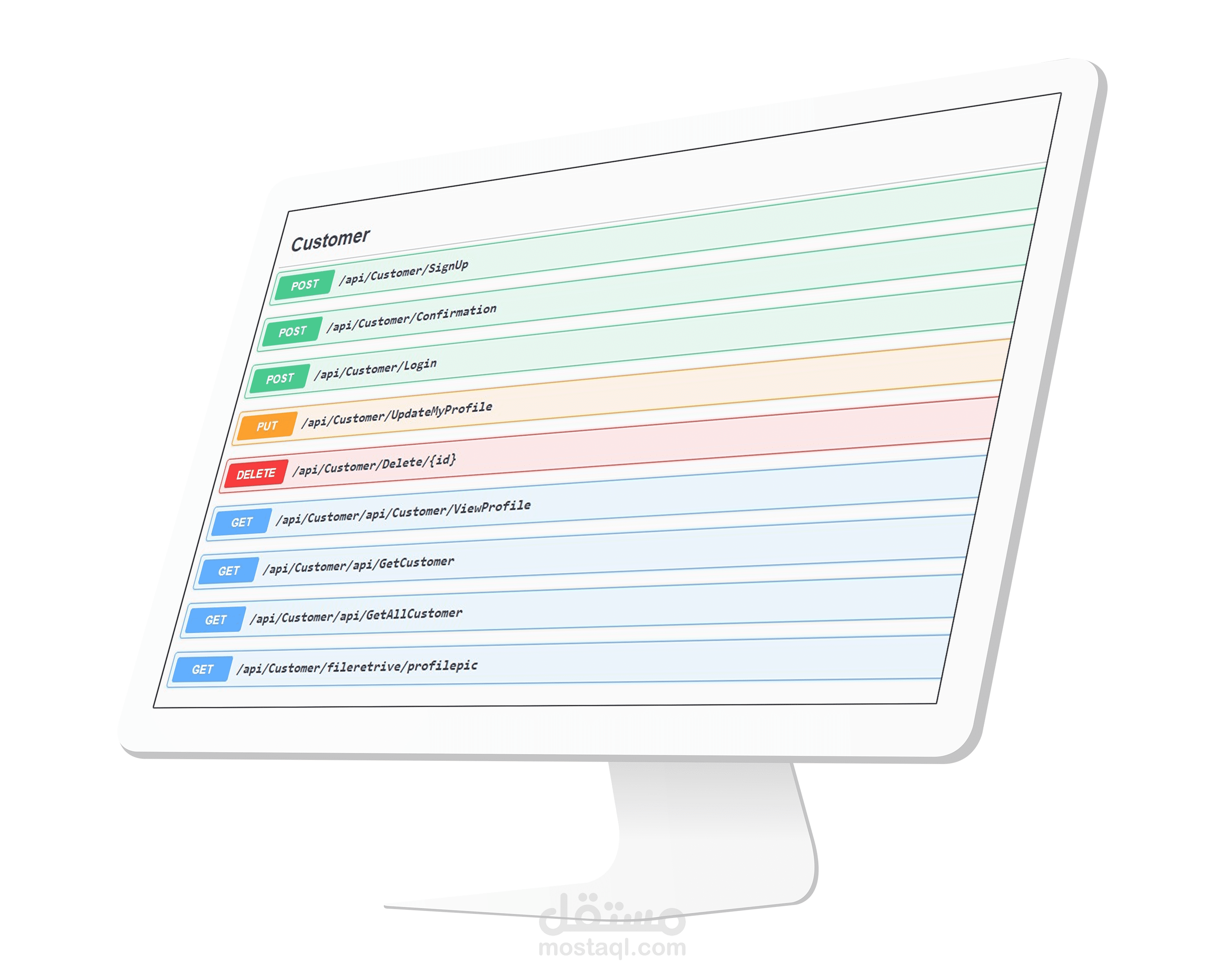 نظام إدارة الديون (DMS) للمتاجر والزبائن باستخدام ASP.NET Core API