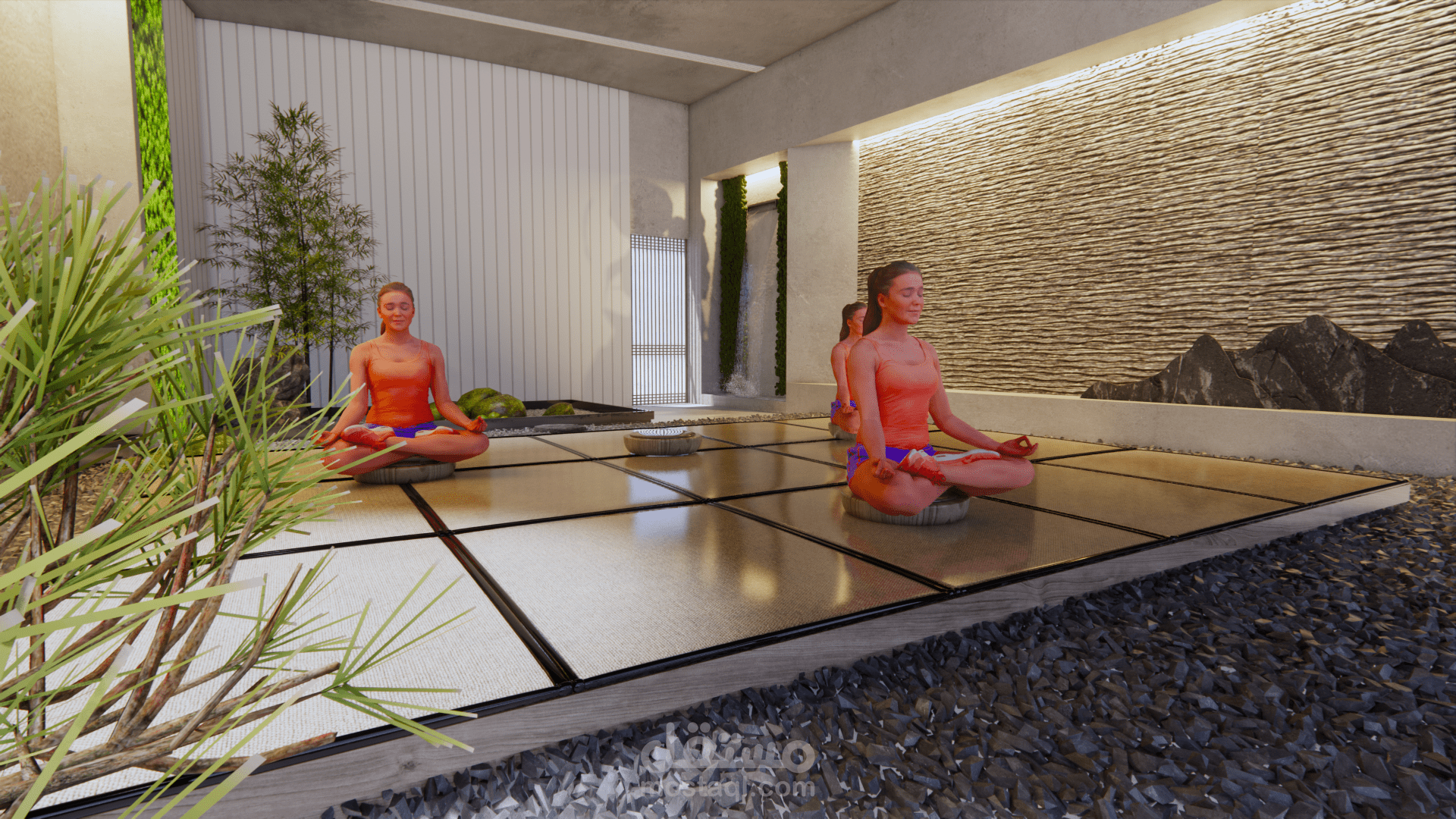 تصميم غرفة تأمل