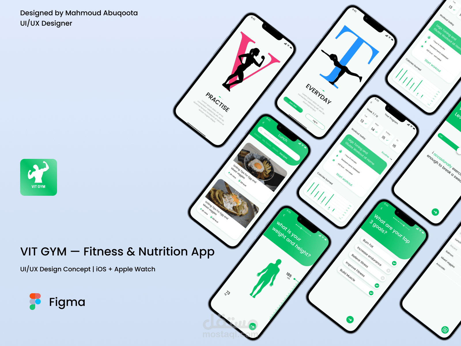VIT GYM — Fitness & Nutrition App