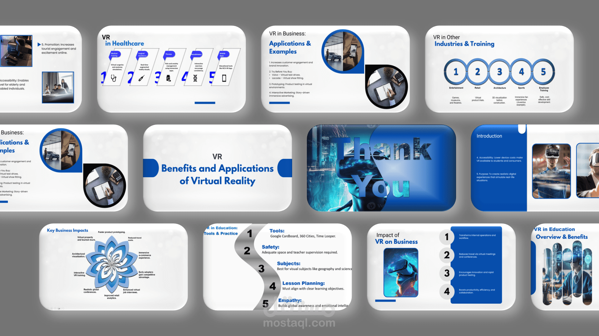 وتطبيقات الواقع الافتراضي (VR)