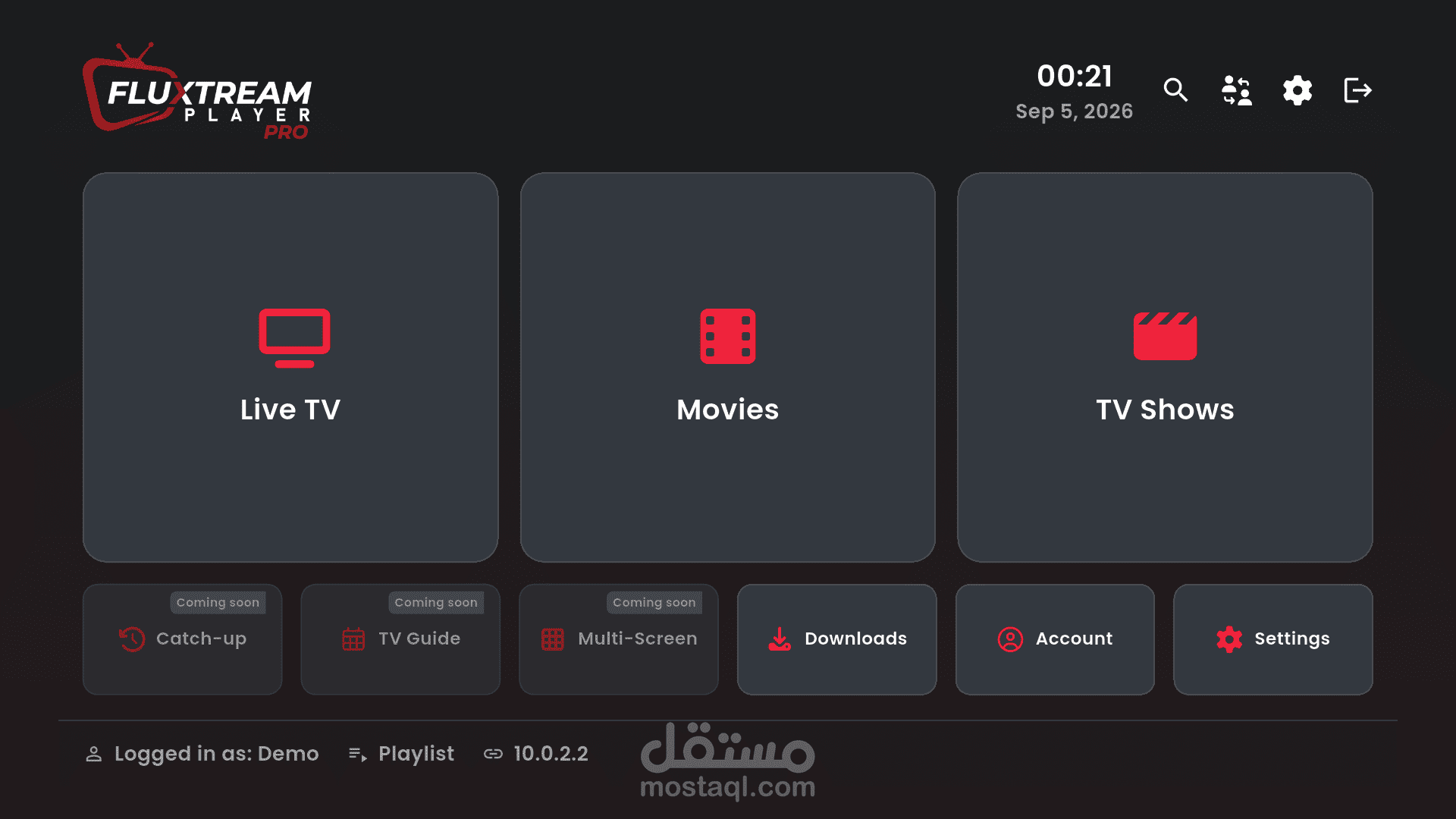 تطوير تطبيق IPTV احترافي متعدد المنصات باستخدام Flutter