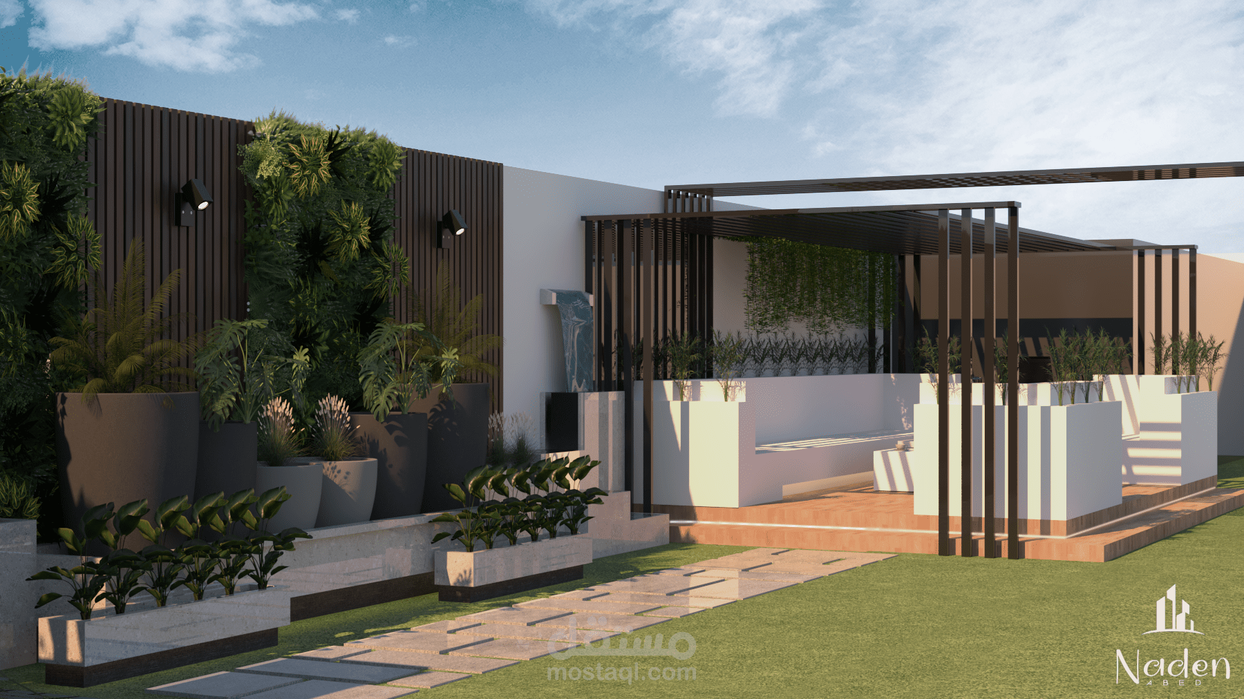 تصميم لاندسكيب landscape design