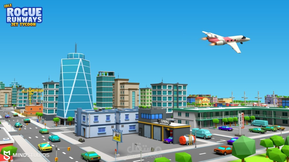 Rogue Runways: Idle Jet Tycoon game