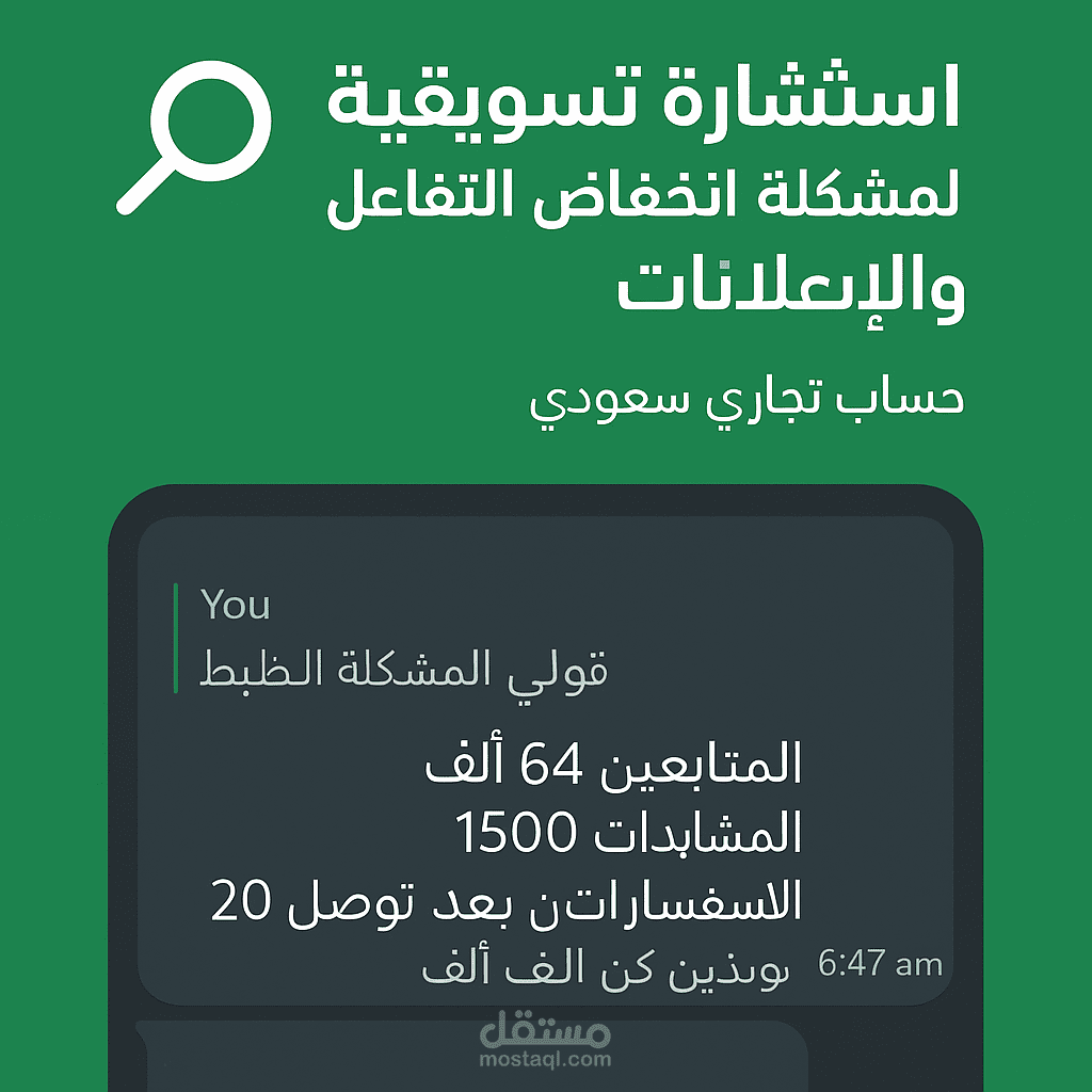 إدارة حملة إعلانية + التوثيق + إدراج موقع في خريطة السناب – عميلة سعودية