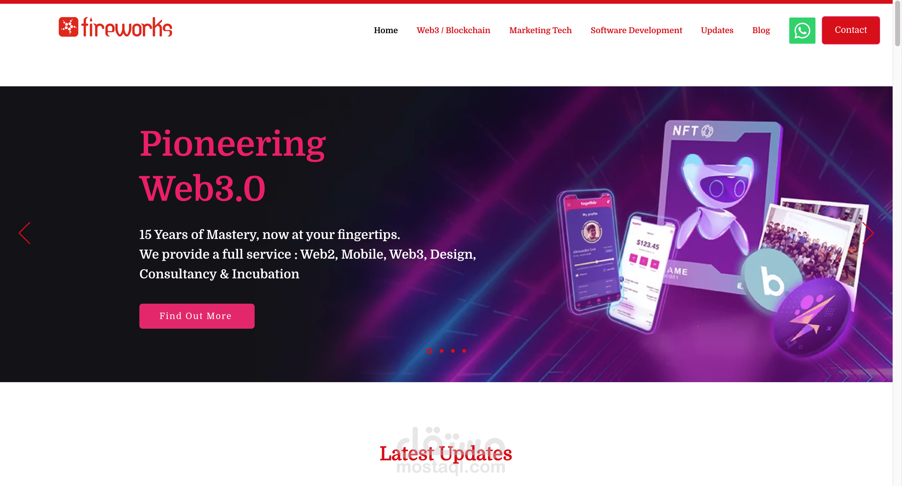 Fireworks Solution Website