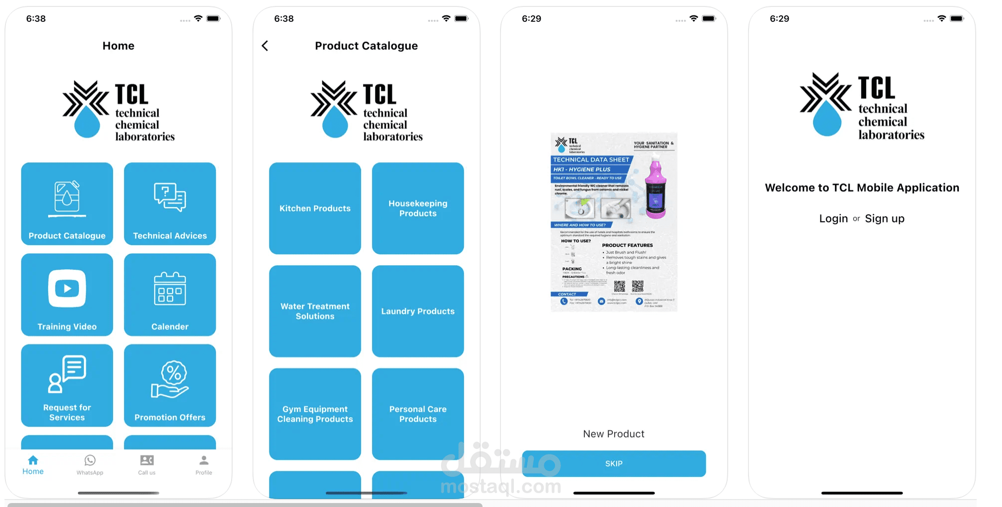 TCL iOS Application