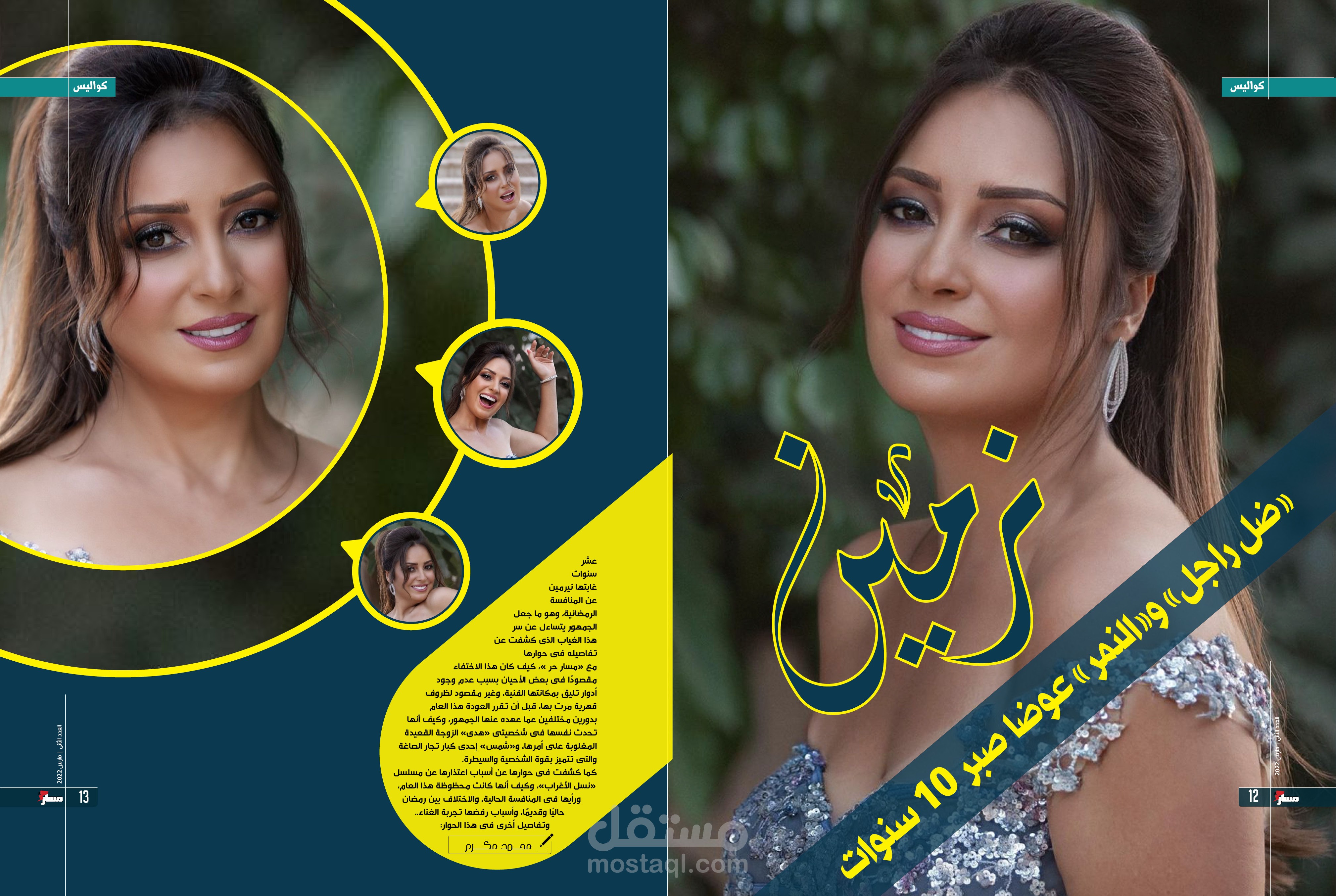 تصميم مجلات فنية