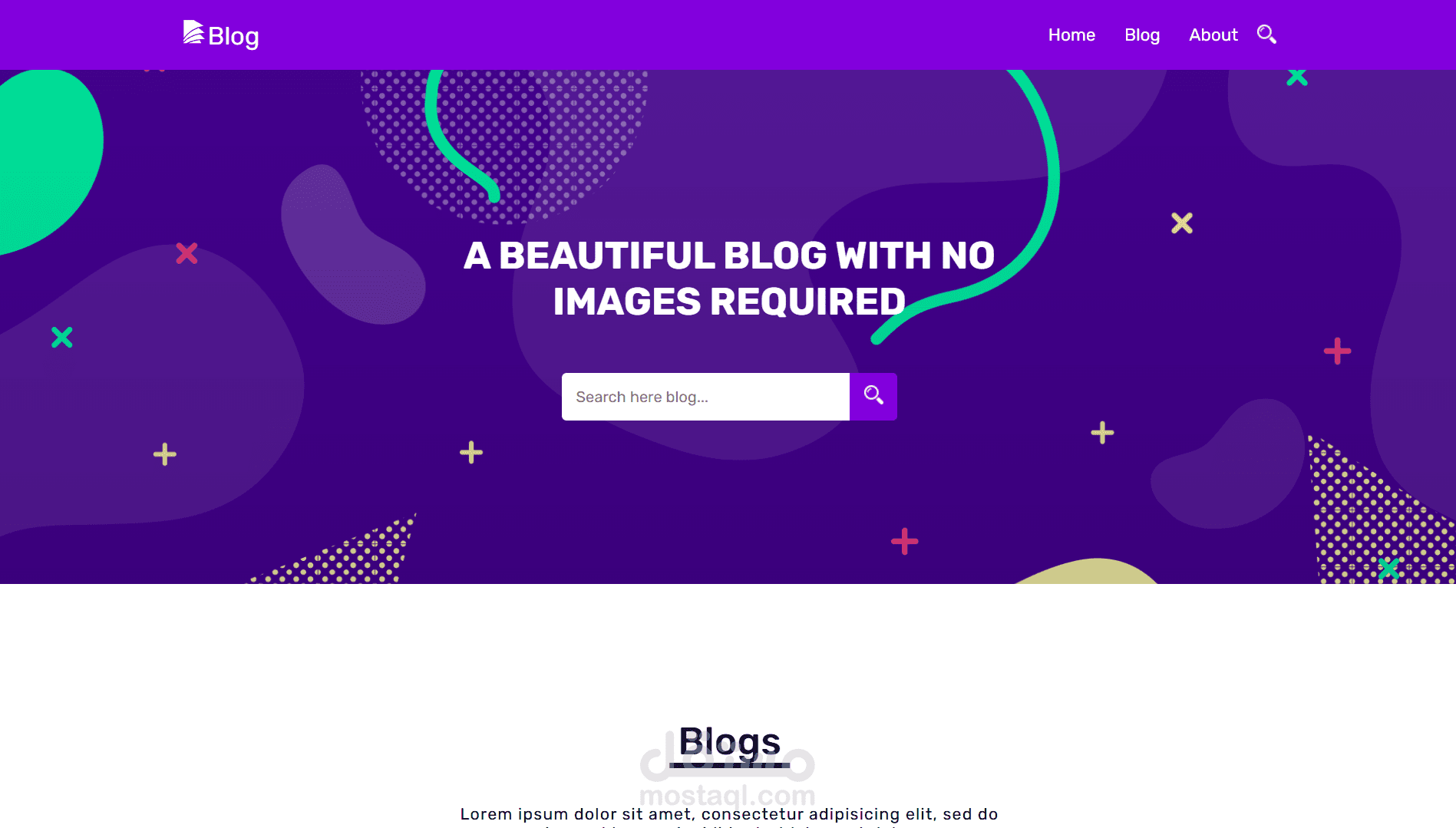 Blog App - A Simple and Responsive Blogging Platform