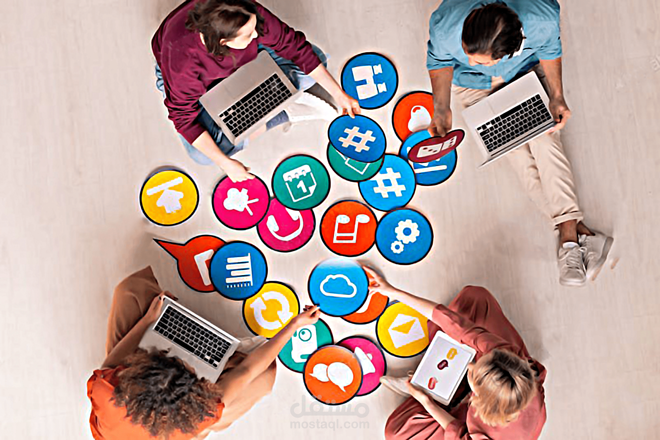 حملة اعلانية لزيادة التفاعل على الصفحة