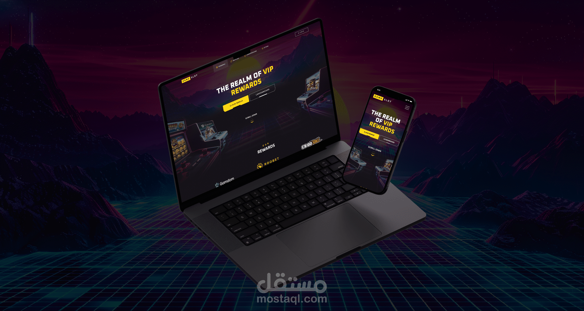 Gaming Website