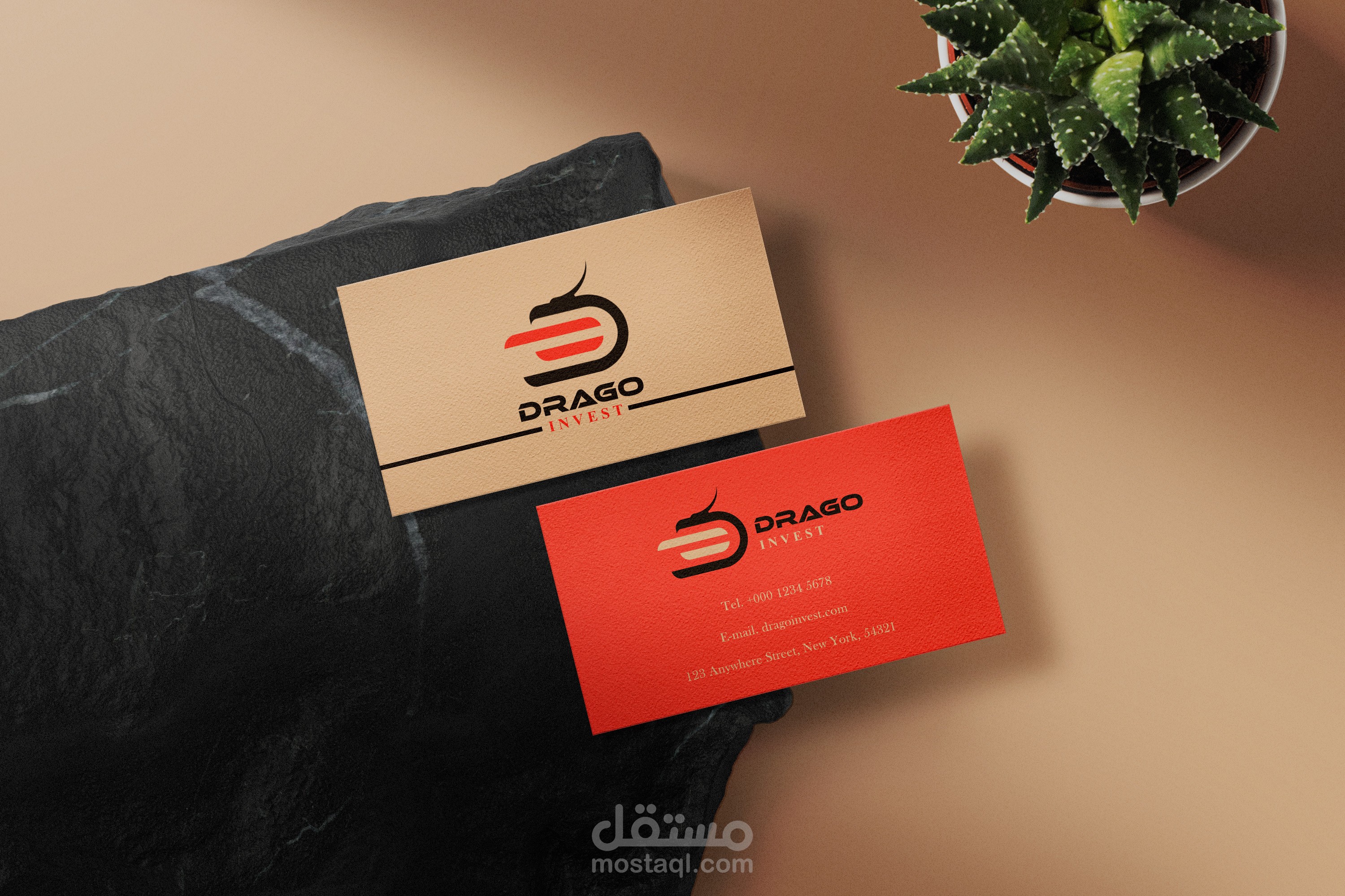 Business card for company