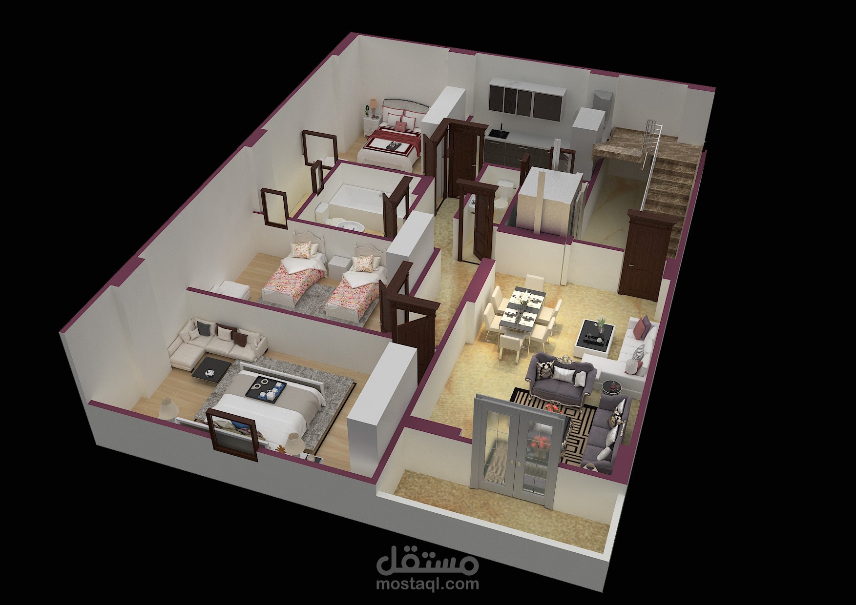 تصميم 3d plan