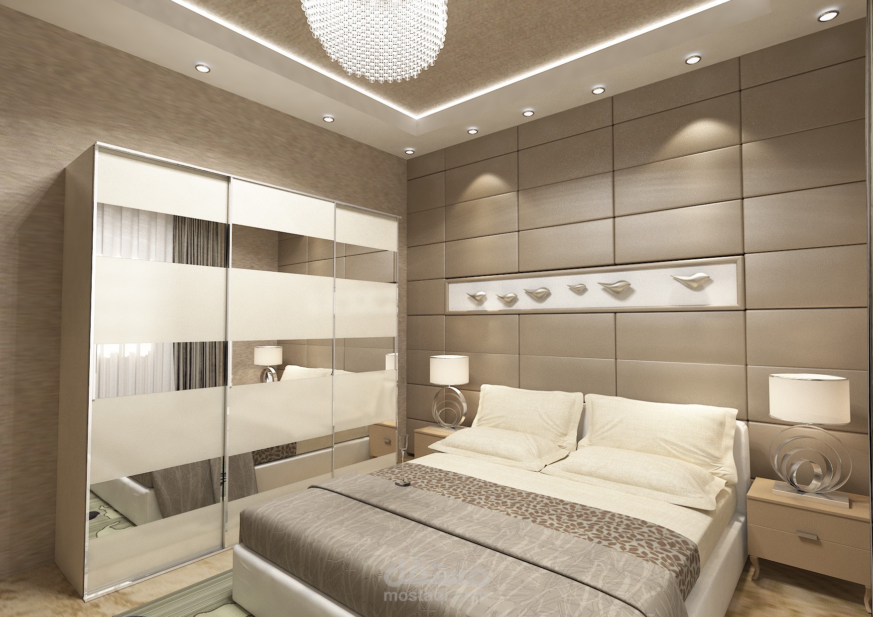 تصميم داخلى لغرفة نوم