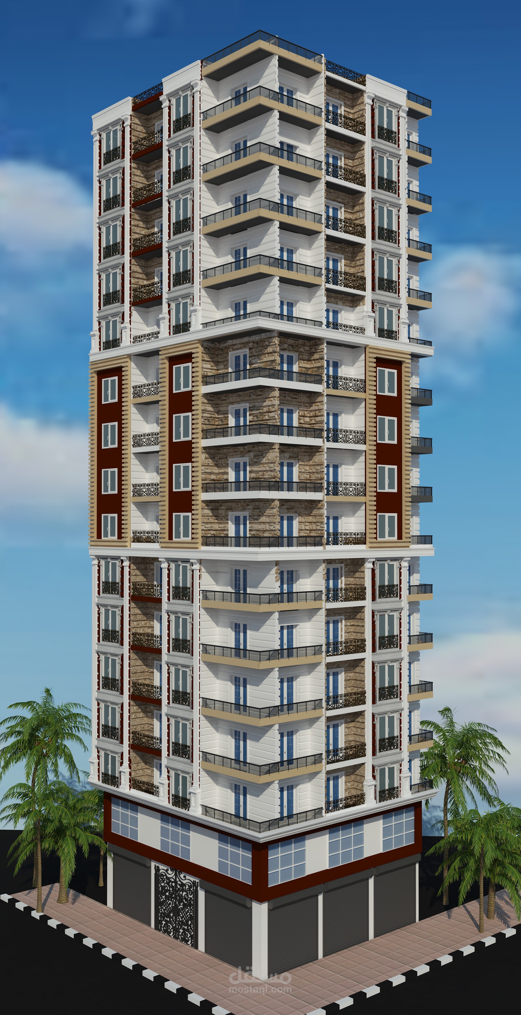 واجهه نيو كلاسيك