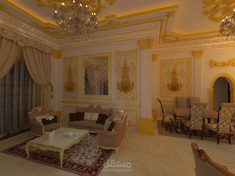 تصميم ريسبشن كلاسيك