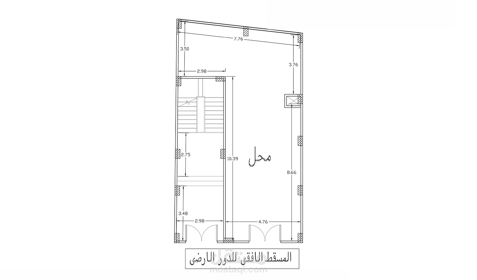 تصميم شقة اوتوكاد