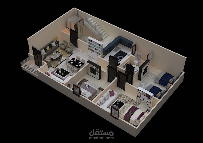 تصميم 3d plan