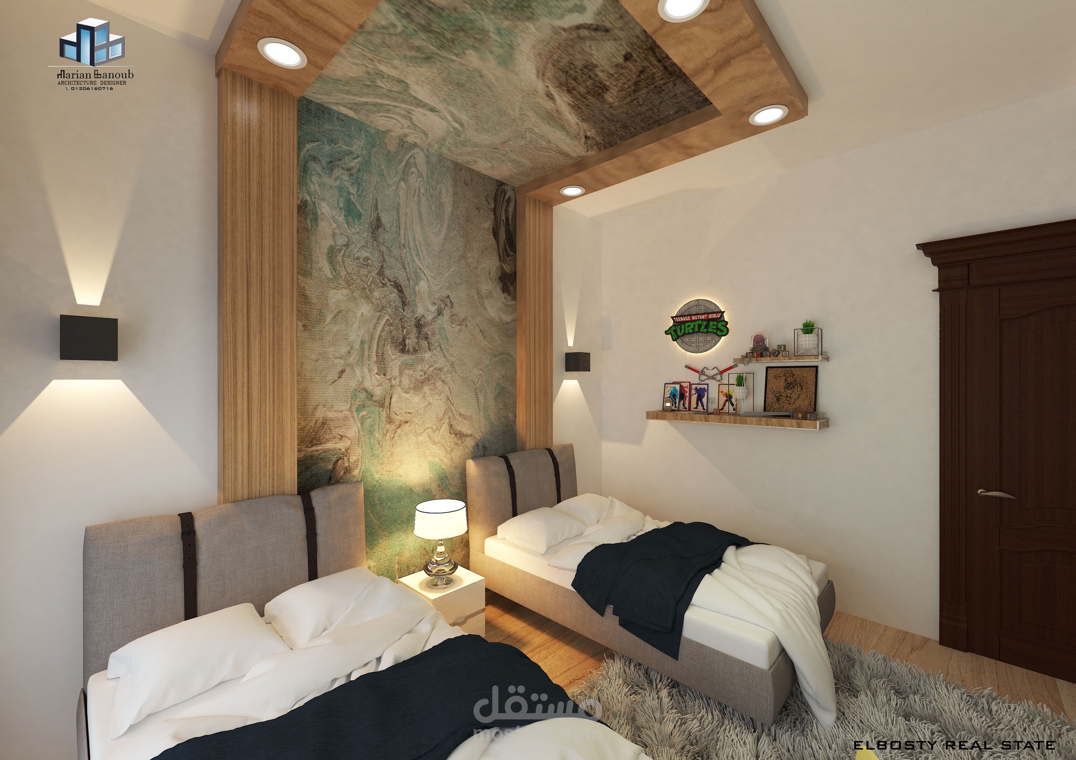 تصميم غرفة نوم اطفال