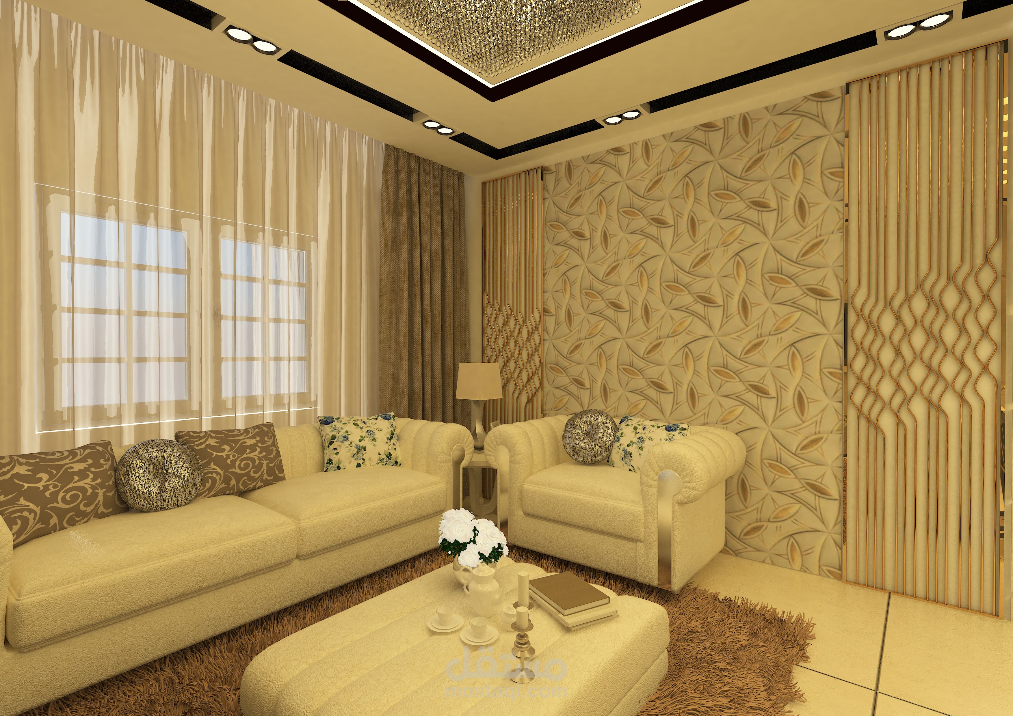 تصميم ريسبشن مودرن