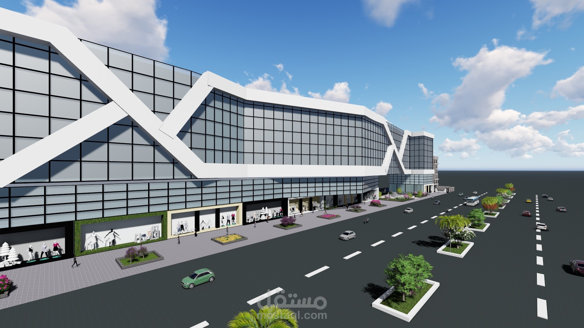 فيديو لمول تجارى