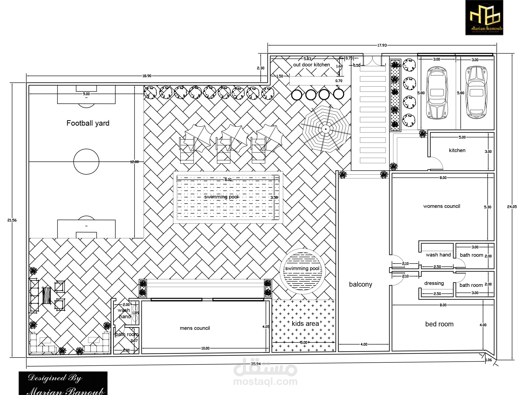 تصميم استراحة خاصة