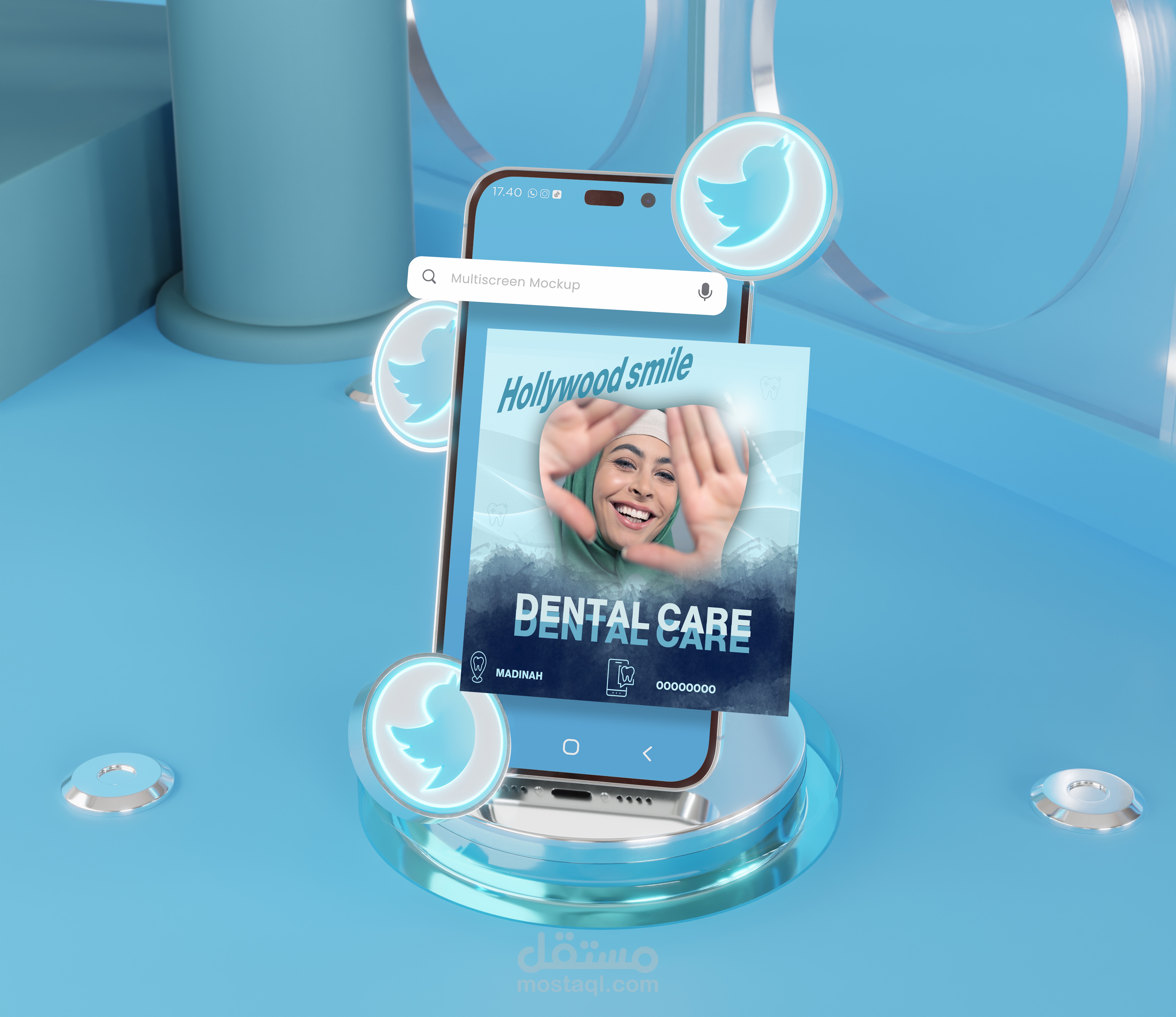 تصاميم سوشيال ميديا بواسطة برنامج الفوتوشوب