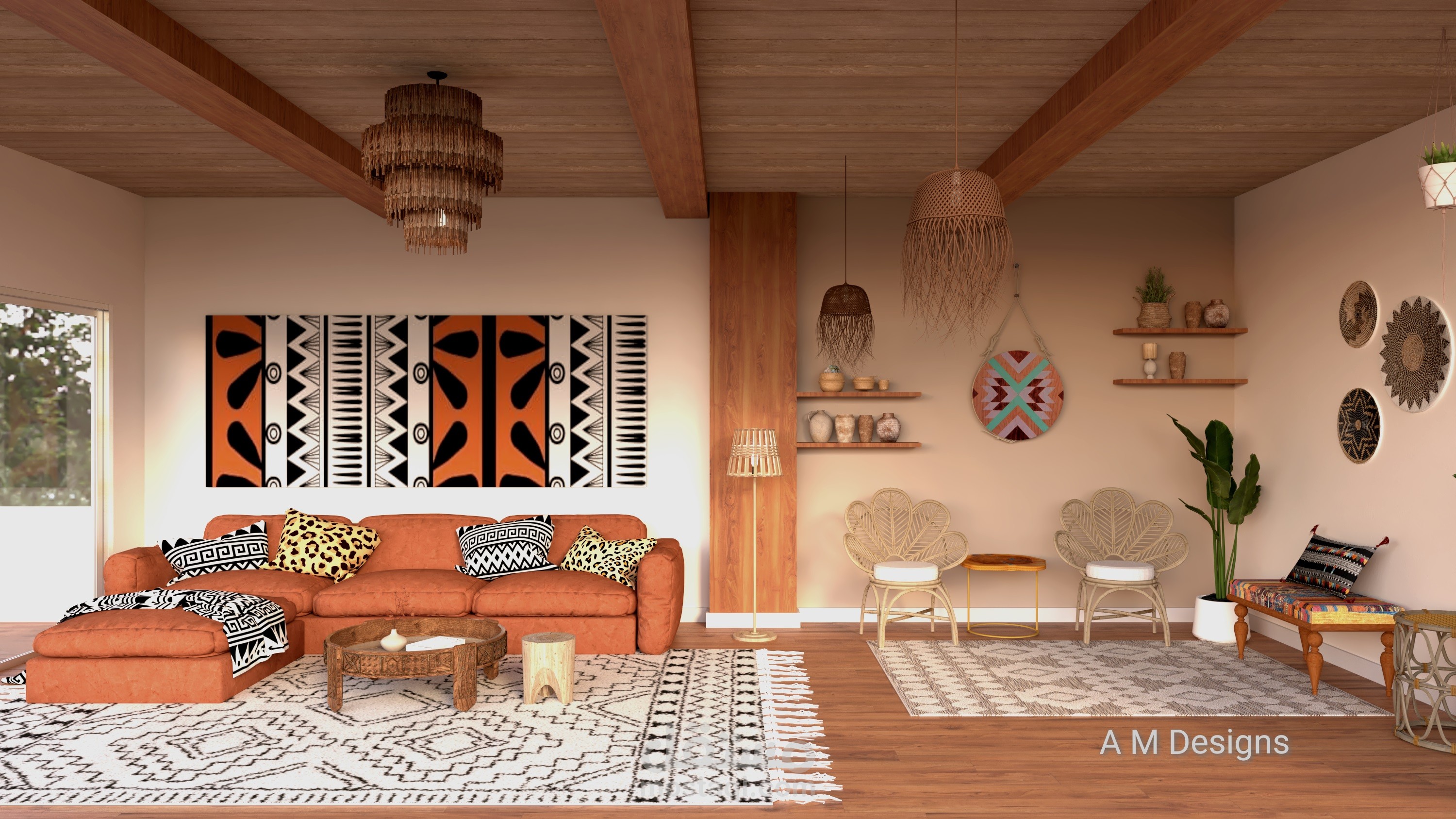 تصميم ديكور بوهو ستايل