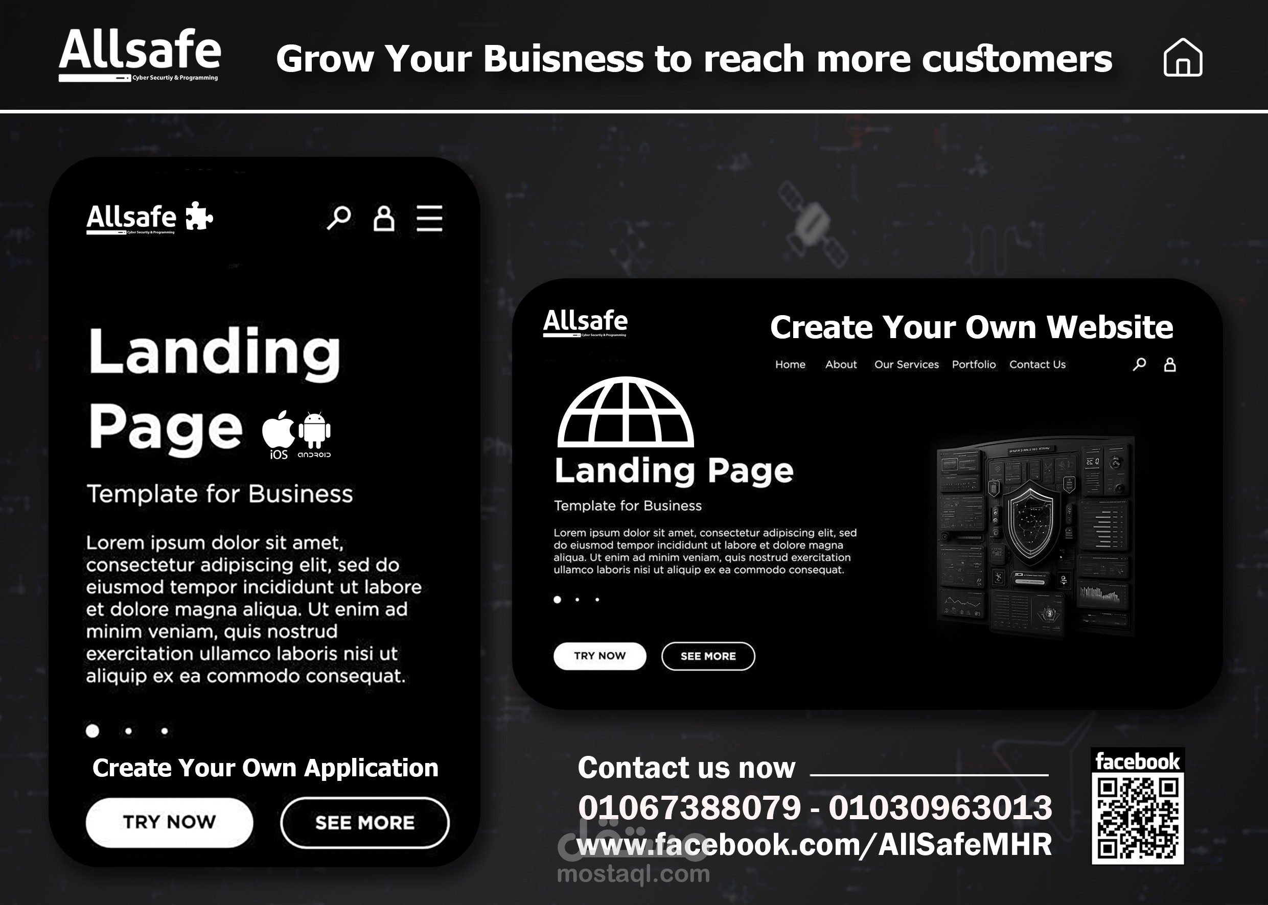 انشاء تطبيق الكتروني مميز دعنا نحول أفكارك إلى تطبيق الكتروني تنفيذ جميع افكارك باحترافية وإتقان أنشئ التطبيق الذي  تريده واطلق الجزء الرئيسي من عملك