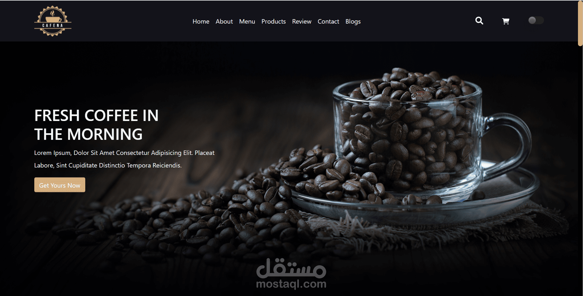 Coffee website