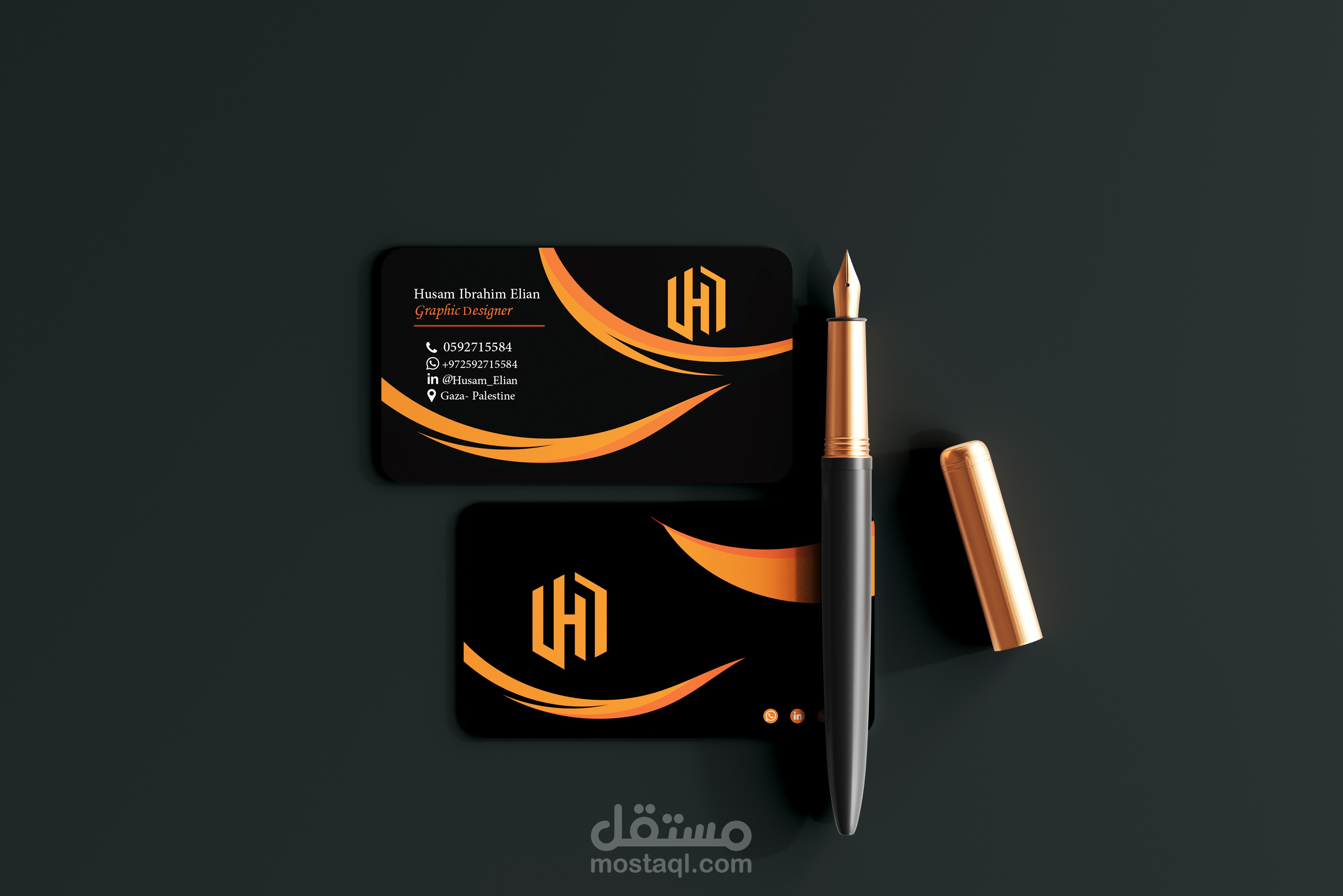 تصميم كروت أعمال (business card design ) بطريقة احترافية