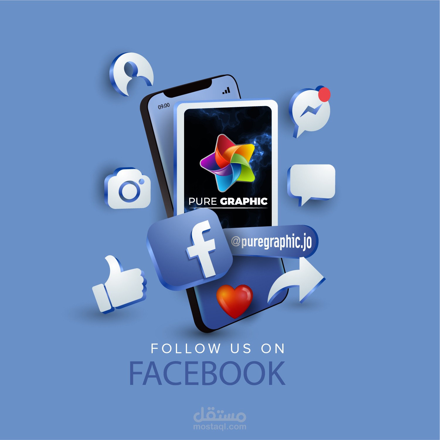 منشور سوشيال ميديا