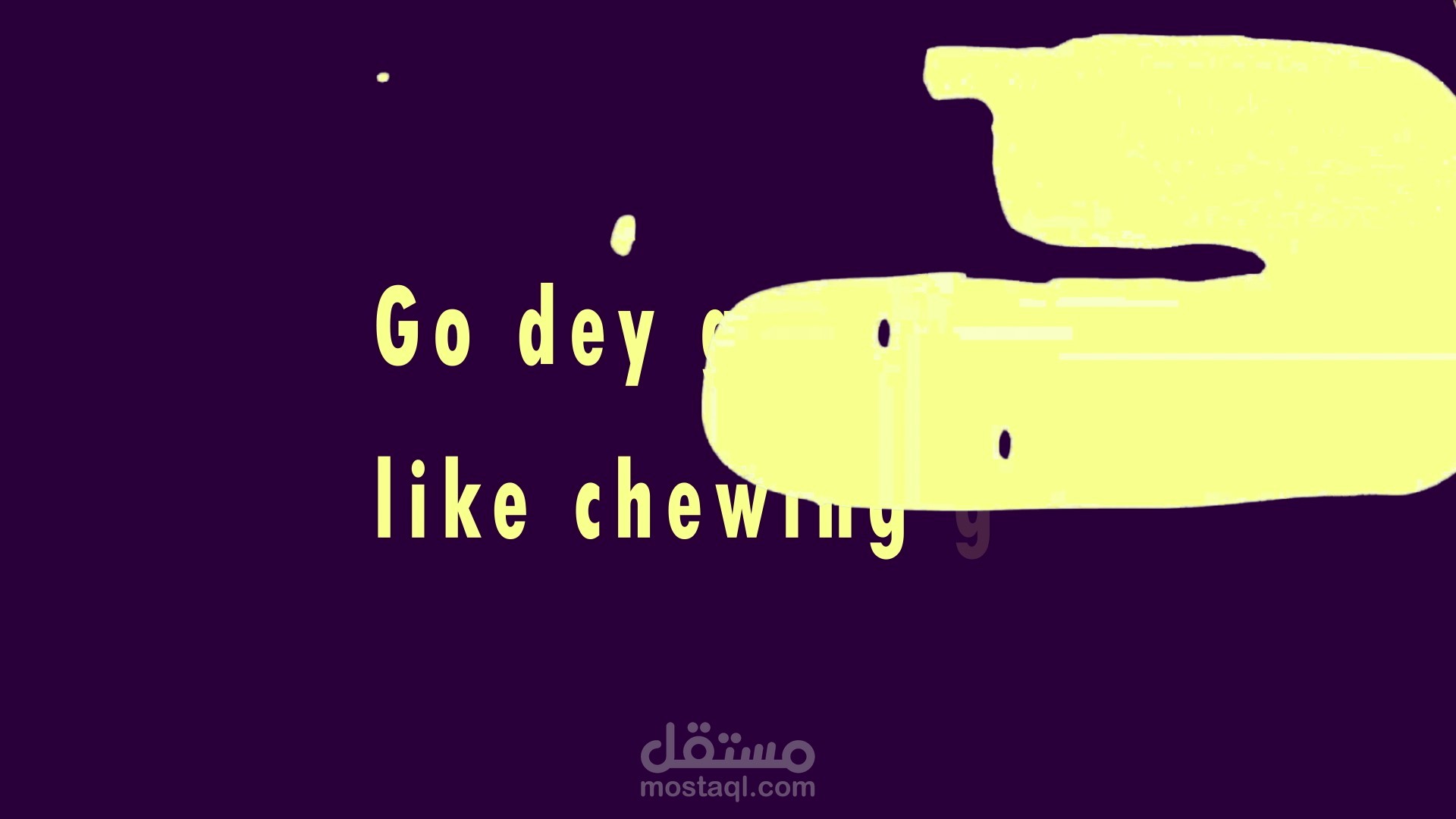 موشن جرافيك-تحريك نصوص وعناصر /Motion Graphic -Kinetic Typo